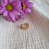 Bague dorée