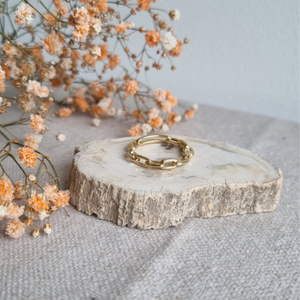 Bague maillon