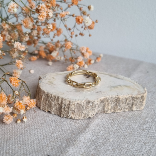 Bague maillon