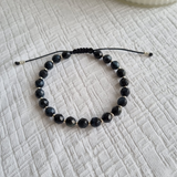 Bracelet en Oeil de Faucon facetté
