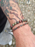 Jaspe sang de dragon 4mm