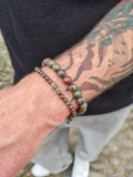 Jaspe sang de dragon 8mm