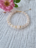 Bracelet en Quartz rose
