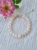 Bracelet en Quartz rose