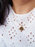 Collier VIOLETTE  -  Fleur de Février