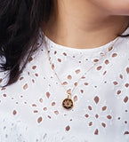 Collier NENUPHAR  -  Fleur de Juillet