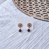 Boucles Grenat