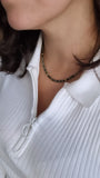 Collier en pierre de jade 4mm
