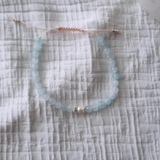 Bracelet Aigue Marine 4mm